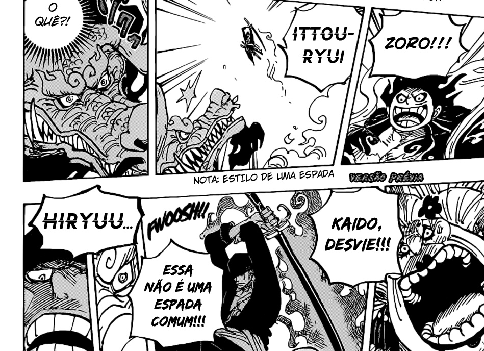 Kirigawa on X: #ONEPIECE1069 “Kaido talvez já tivesse com a fruta