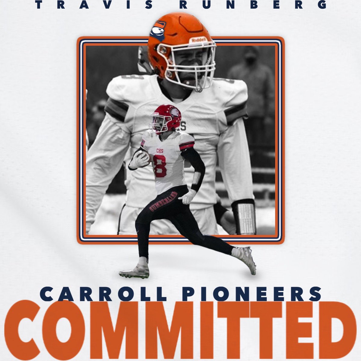 I am extremely excited to announce my commitment to Carroll University to further my education and continue playing football! Thank you to my family, friends and especially my coaches who helped me get to this point! Go Pios!!🟠🔵@CoachPZitzke @CoachBuddah @mkaj_4 @piofootball