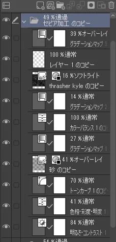 レトロ風?のフィルター作ってみた
まだ試作だけど需要あればデータ公開しようかな 