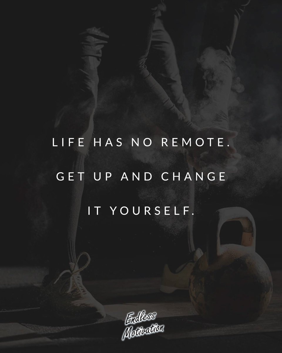 endmotivation's tweet photo. Only you can change your #life 🌴
There are no shortcuts..
#endlessmotivation #quote
#motivate #inspire #motivation #inspiration #success #motivationalquotes #quoted #motivational #quotes #life #quoteoftheday https://t.co/gqsUBIZbyt