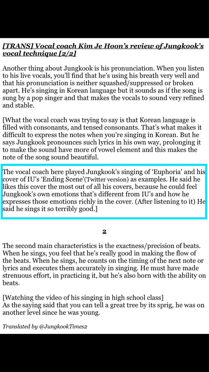 4) Jungkook’s sentimental voice: Jungkook himself once said that to him emotions are important. No matter how well a person sings or how good a voice is, emotions are a must for him. It really shows cause he is very well known for his emotional voice.