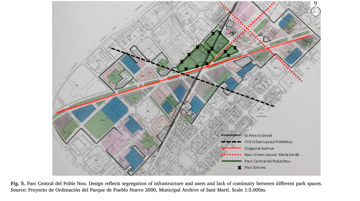 10/12: While the Parc Central de Poble Nou was produced as a commodity for the reproduction of power and capital in the restoration and new value creation ofthe geography of Poble Nou and the 22@ district.