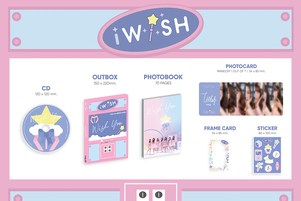 iWishOfficialTH's tweet photo. iWish (ไอวิช) 1st Single “Wish You” (Pre-Order) 750.- 🌟เปิดพรีออเดอร์อัลบั้มซิงเกิลแรกของ iWish ที่รวบรวมเรื่องราวของมิวสิควีดีโอเพลง ‘อยากเจอ’ ทั้งหมดไว้ในกล่องๆ เดียว 💖✨สำหรับรอบพรีเรามีไอเทมพิเศษมอบให้เฉพาะรอบนี้เท่านั้นด้วยนะ

สั่งซื้อได้ที่ 👉 https://t.co/md2G7dRVvS https://t.co/ibrBXPydnf