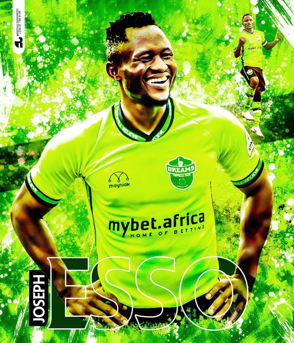 redtagdesignsgh's tweet photo. A wallpaper of @JosephEsso10 player of @DreamsFootballC made by us.
Kindly Rt. #Believers ☝ https://t.co/sPB3nES3N7