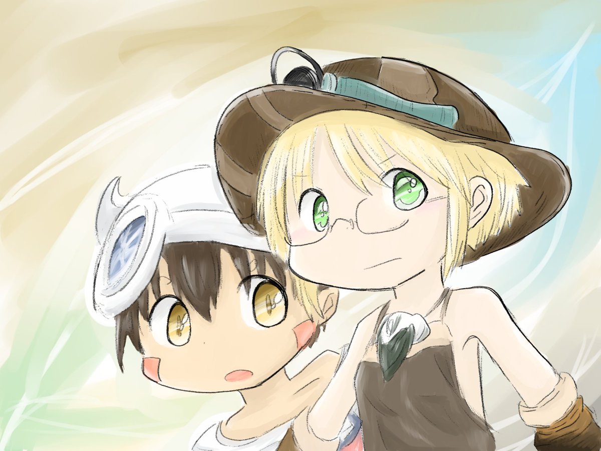 キー 実はこのリコレグのイラスト 背景で迷っていて２枚描いたのですが １枚目が残っていたので載せときます メイドインアビス