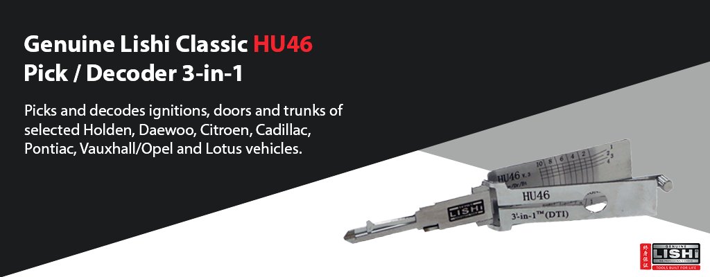 Genuine Lishi (@genuinelishi) on Twitter photo Developed to be used on vehicle ignitions, doors & trunks, the Classic #GenuineLishi #HU46 3-in-1 works with selected #Holden, #Daewoo, #Citroen, #Cadillac, #Pontiac, #Vauxhall, #Opel & #Lotus vehicles.
Find out more / purchase via <a href="/tradelocks/">TradeLocks</a> 👇
ow.ly/6gic50DlFpZ Developed to be used on vehicle ignitions, doors & trunks, the Classic #GenuineLishi #HU46 3-in-1 works with selected #Holden, #Daewoo, #Citroen, #Cadillac, #Pontiac, #Vauxhall, #Opel & #Lotus vehicles.
Find out more / purchase via <a href="/tradelocks/">TradeLocks</a> 👇
ow.ly/6gic50DlFpZ