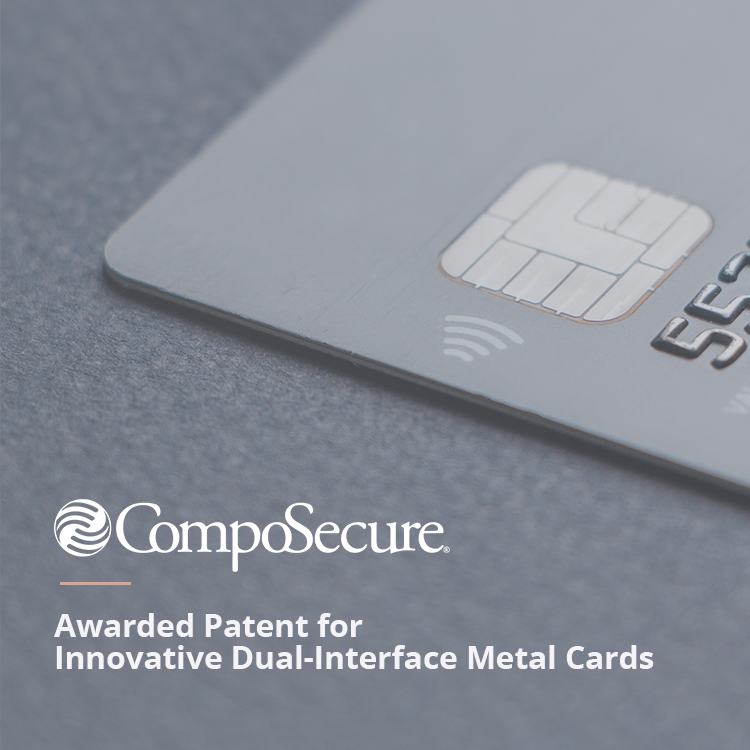 CompoSecure's tweet image. CompoSecure has been awarded two U.S. patents for innovative #dualinterface #metalcards design and manufacturing. #payments bit.ly/3chmGsp