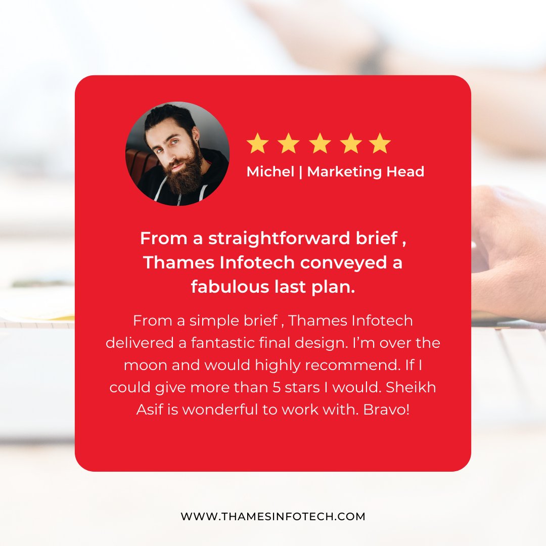 thamesinfotech's tweet photo. Some words from our satisfied client. 

@thamesinfotech 

#thamesinfotech #review #testimonial #trending #website https://t.co/2j8hAL3lv7
