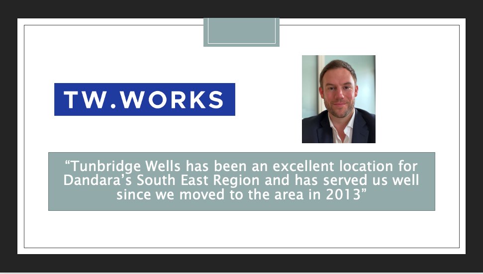 rtwtogether's tweet photo. One of our #TWWorks campaign suporters, Dandara South East, has its HQ in Tunbridge Wells. Here's what Development Director Rupert Home thinks about the town. Read more at https://t.co/vzk0bCCoJ7 https://t.co/JEsYYeLEIq
