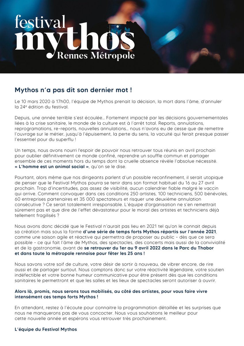 Festival Mythos tweet media