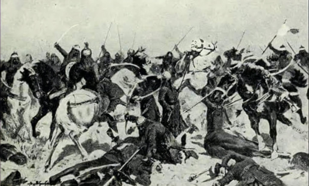 (1)  #Thread : When the Sword of  #Islam met the  #Maratha Sword (738 CE) The  #Umayyad Caliphate's India campaign under Muhammad bin Qasim had brought Sindh & surrounding regions under its firm control in 712 CE. The later Governors of Sindh then tried to expand deeper into India.