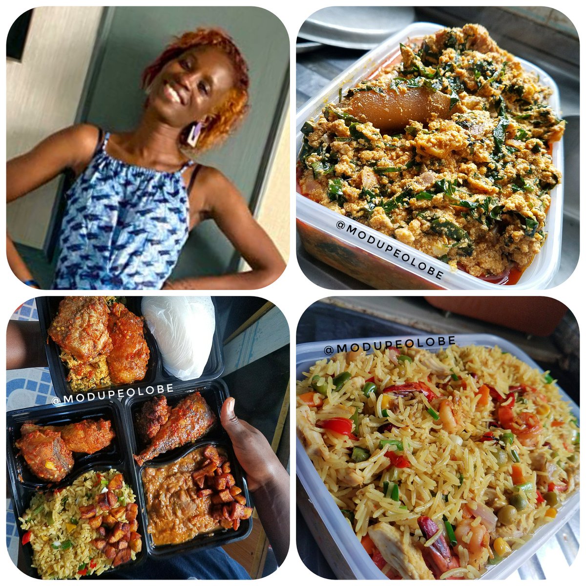 ModupeOlobe's tweet photo. The Person.            The food she makes 💥. https://t.co/CnGviadO8v