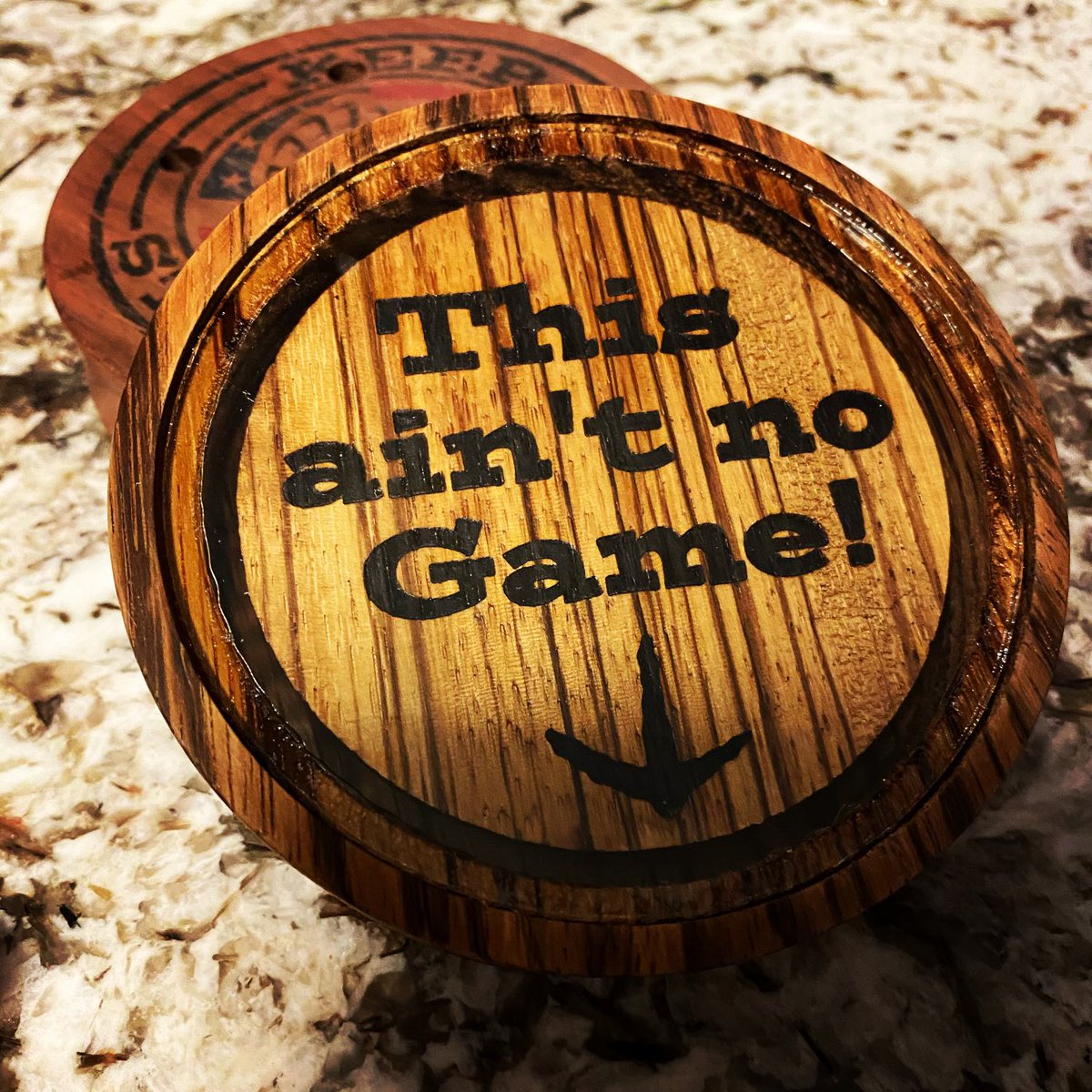 RidgeRockHuntCo's tweet photo. Keep Struttin Custom Calls! I dare ya to try one!  Coming to select retailers in Mississippi! https://t.co/jbM2W8qpgQ
#thisaintnogame #keepstruttin #bowhunting #bowhunter #outdoors https://t.co/OGrH1uXq2f