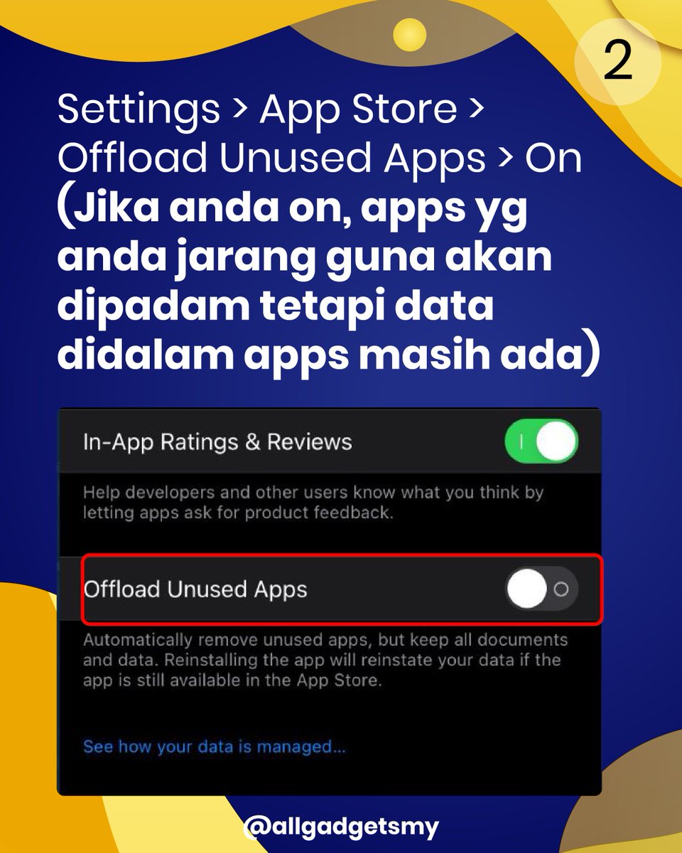 AllGadgetsMY's tweet photo. Cara Untuk Padam File “Others” Di iPhone Tanpa Restore Atau Format.
#TipsiOS https://t.co/LQpmxFkt8w