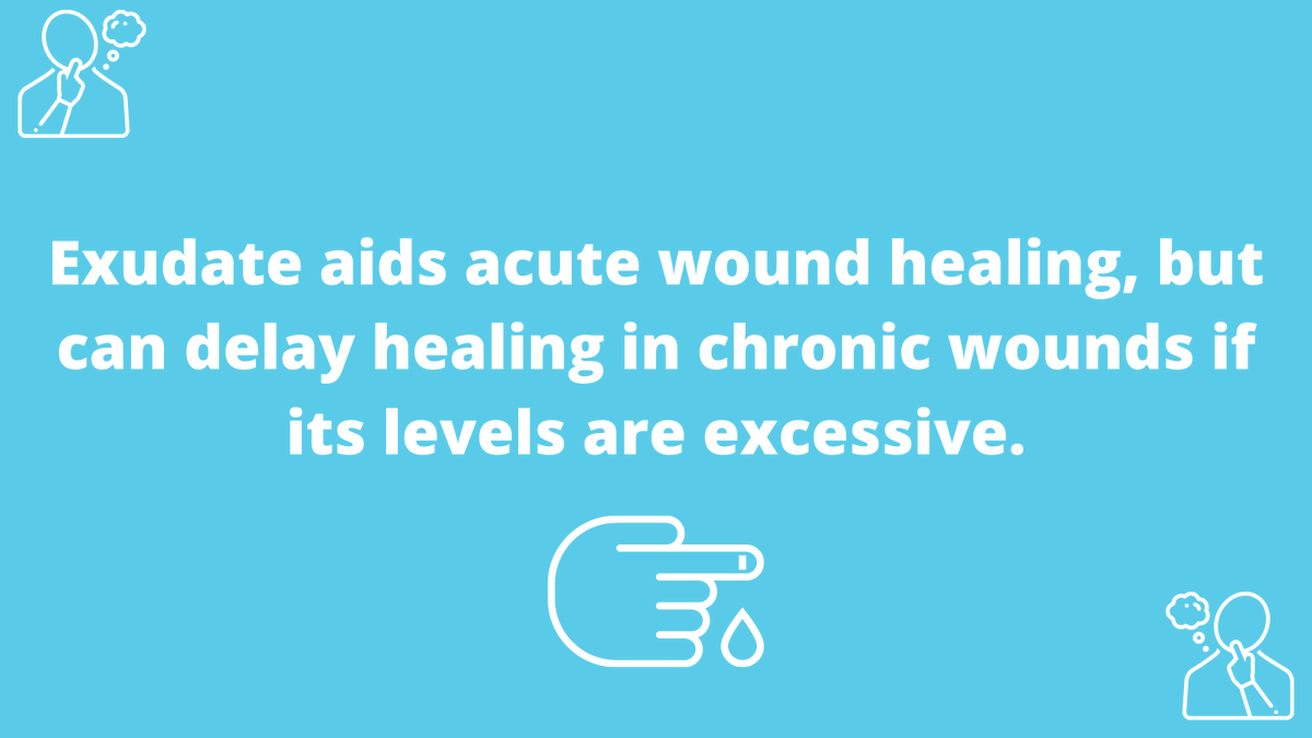 Zorflex's tweet photo. Today’s #FridayFact serves as a summary of our content around #exudate that we’ve shared this week. 
Appropriate exudate management plays a vital part in #woundhealing – balance is key here. Our super absorbent dressing helps reduce exudate levels &amp; supports healing. @aswcjournal https://t.co/XIbHRMsjBD