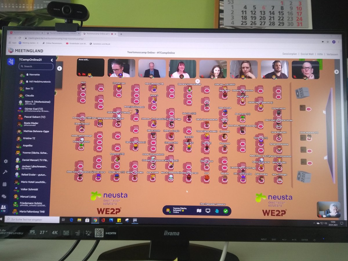 #Tcamponline geht los. Ich bin gespannt.