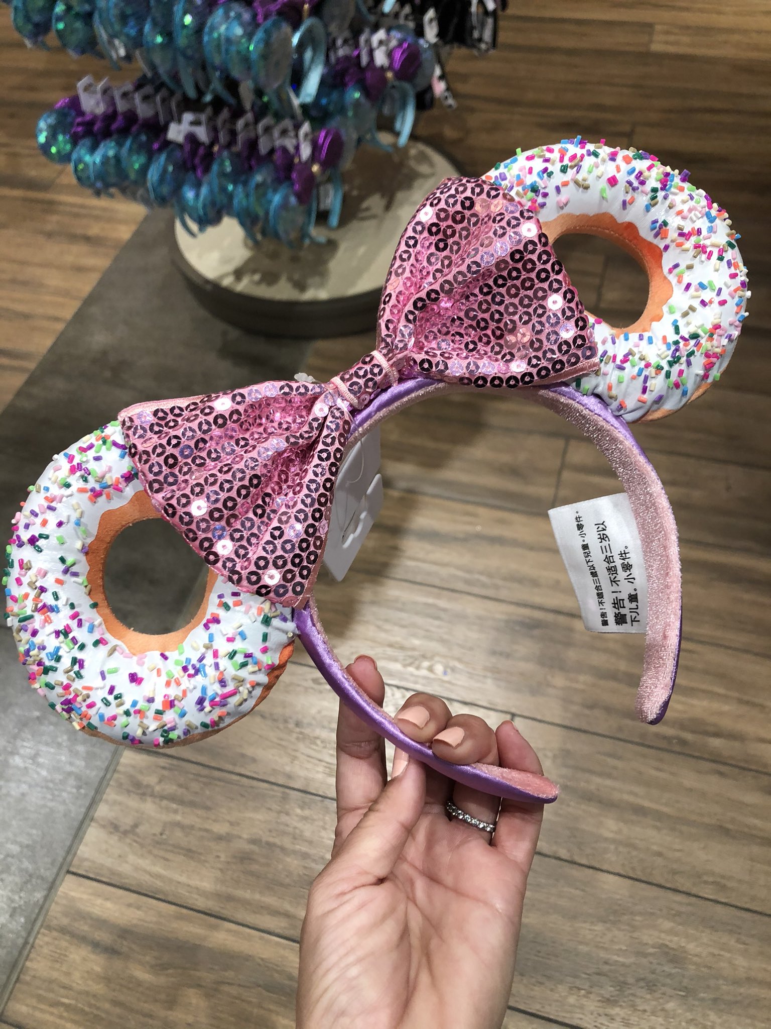 カリフォルニア フロリダ ディズニーランド ミニー カチューシャ