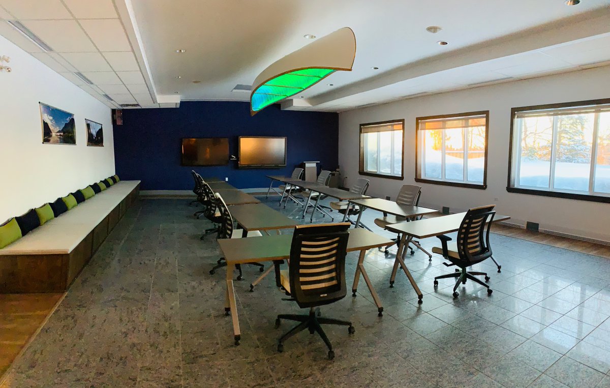 Do you miss networking in-person with your friends and colleagues? Our Grand River Boardroom with its creative atmosphere &amp; cutting-edge technology has you covered! Videoconferencing, teleconferencing, catering... contact us today! (709) 896-8787 chamberlabrador.com
