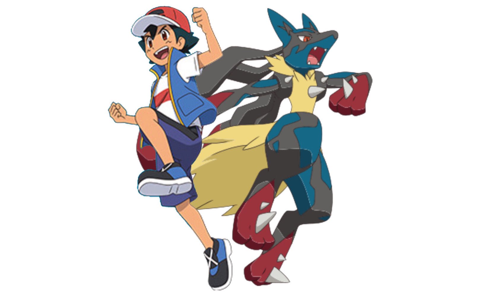 How To Draw Mega Lucario Easy