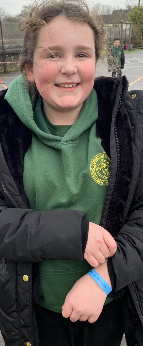 NRCPSchool's tweet photo. So proud of this young lady who demonstrated our school values, showing an awareness of others and designed games so that everyone was included. #northroadvalues #beeinclusive 🐝 https://t.co/keBOesZb80