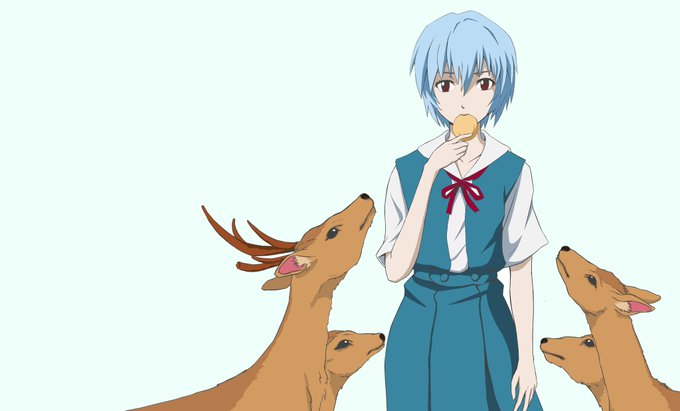 鹿せんべいのtwitterイラスト検索結果