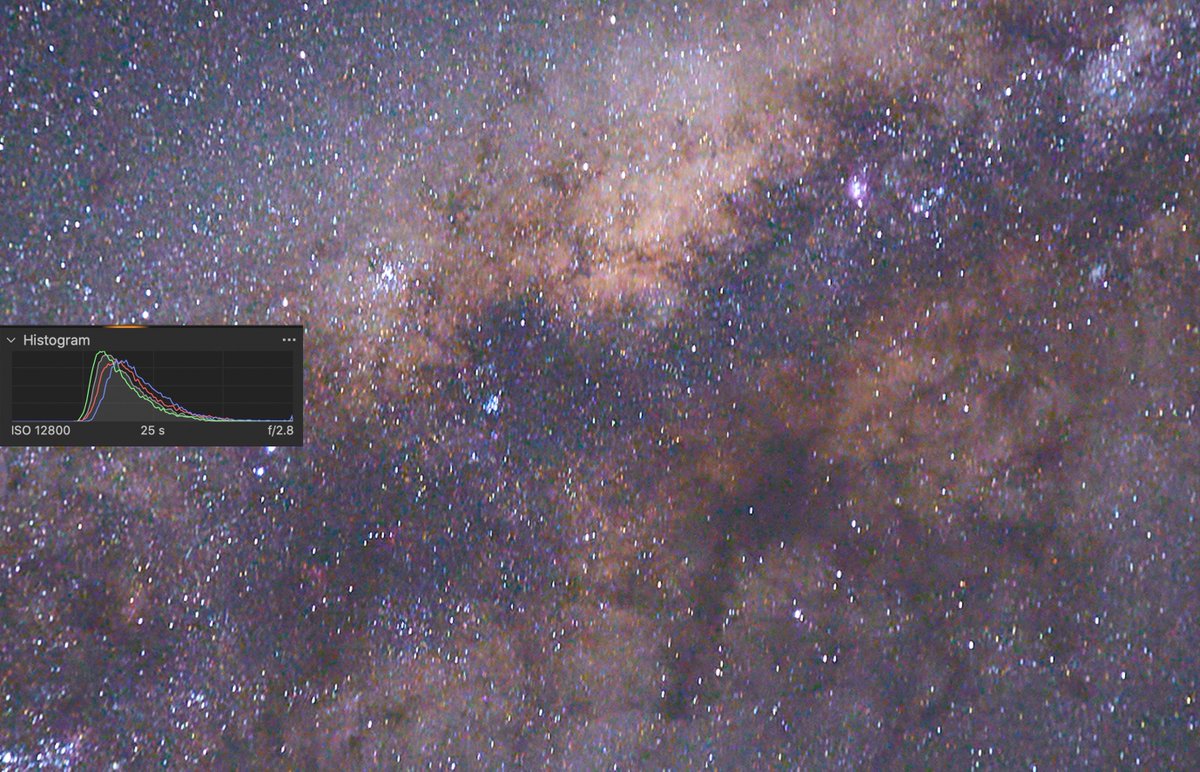 6/nWhen you zoom in (a lot), you can *really* see how gross the ISO12800 image is. Ew.Both of these photos have the same amount of noise reduction applied.Just look at the ISO 12800 photo...BLEGH.