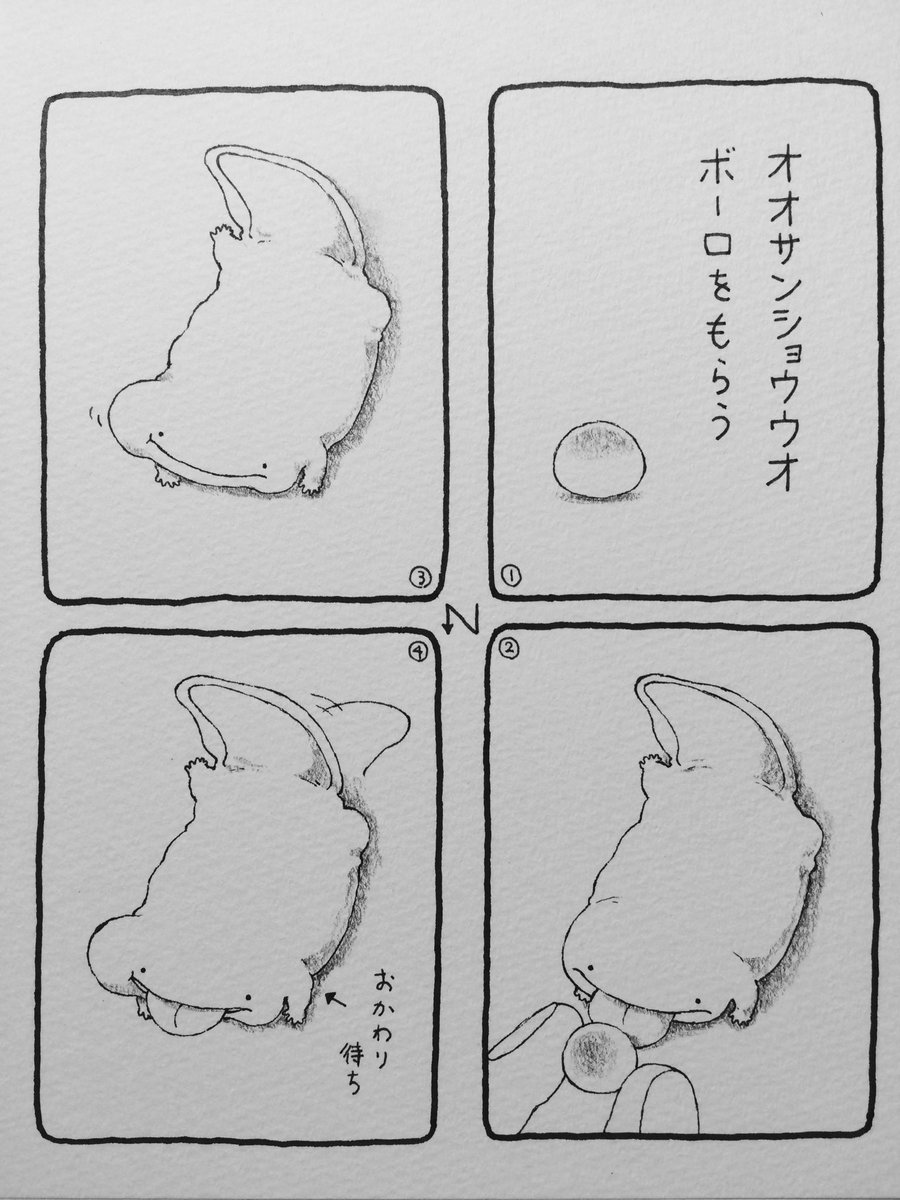 オオサンショウウオ、三種の神器? 

それぞれのアイテムの初登場まんがも一緒にどうぞ! 