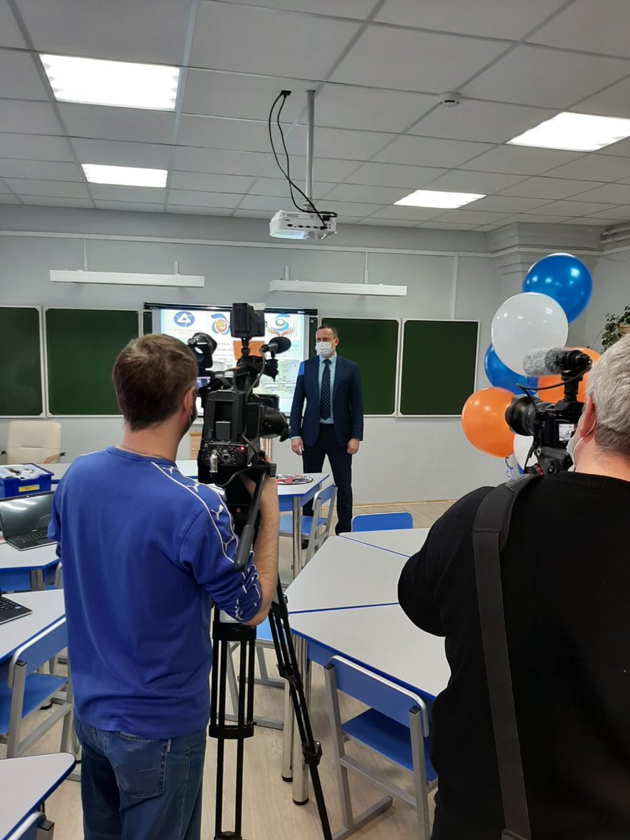 #Удомля: Официальное открытие второго атомкласса в Удомле в школе №5 с углубленным изучением отдельных предметов состоялось 27 января