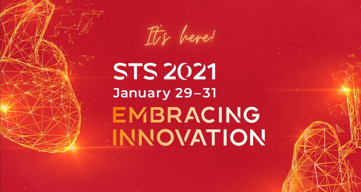 The wait is over - welcome to STS 2021! Thousands of CT surgery professionals around the world are gathering for an immersive digital experience. Use #STS2021 to share what you're looking forward to, photos, and takeaways. It's not too late to register: bit.ly/2CS04xj