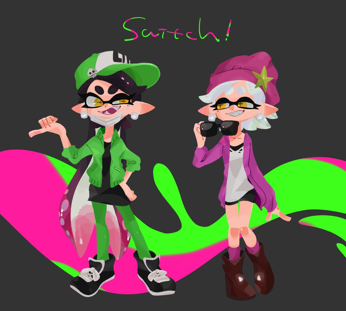 カニアノレキ 私服switchシオカラーズ カニアノレキ 私服switchシオカラーズ