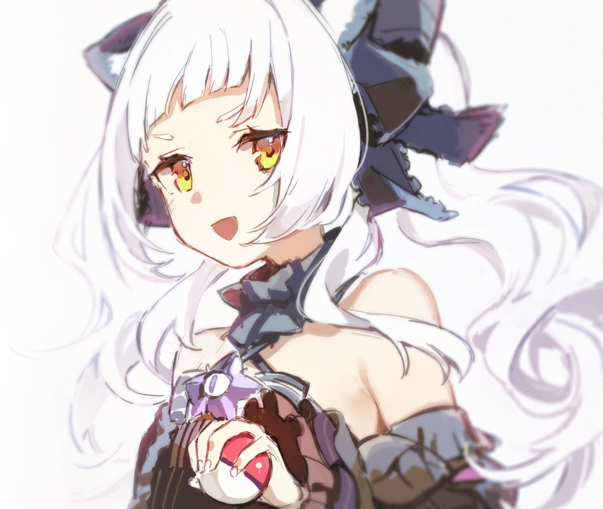 紫咲シオン 「シオンしか勝たん
#ホロポケ部
#紫咲シオンのポケモン剣盾
#シオンの書物 」|TUGO（トゥゴー）のイラスト
