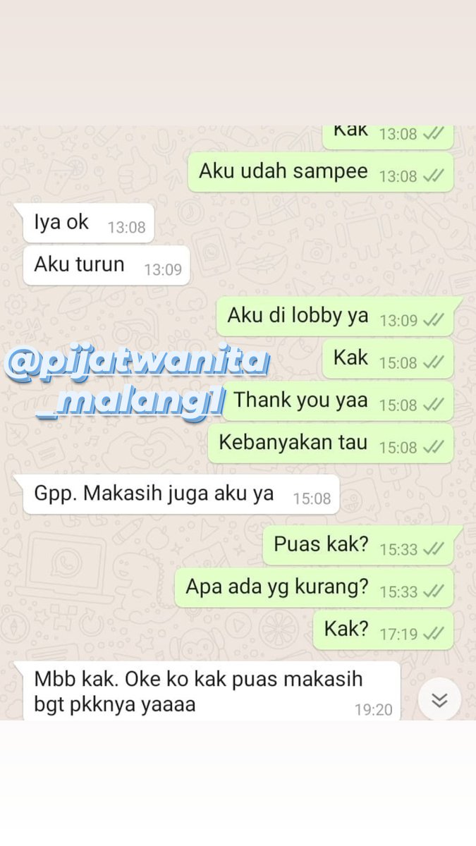 DaadyMassage's tweet photo. Late post tgl 26 - 01- 2021
Makasih kak......
#pijattradisional
#pijatpandaan #pijatvitalitas
#pijatgempol
#pijatsensual #pijatmalang
#pijatsidoarjo #pijatpanggilan
#mojokertobirahi 
#availmalang 
#availsurabaya 
#availpandaan
#availtretes https://t.co/0j8Dbr4HSt