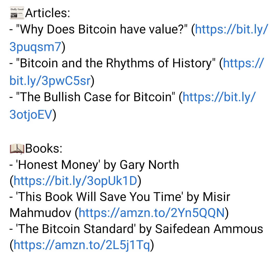 FIX THE MONEY. FIX THE WORLD.Learn about  #Bitcoin   & how our inflationary currency system devalues YOUR salary or savings. (Inflation:  = Your savings: )Get  #Bitcoin  . Become a  #Bitcoiner. It is daunting at first but here's some useful resources to help... /1