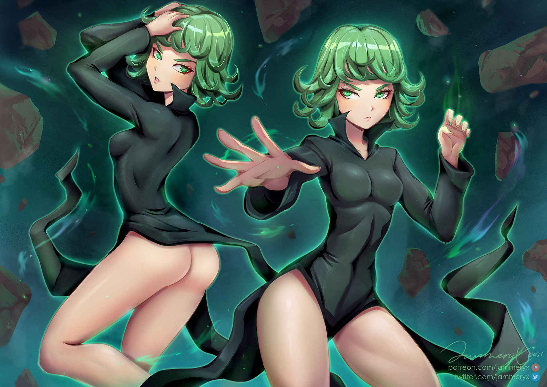 “Tatsumaki, The Terribly HOT Tornado #OnePunchMan” .