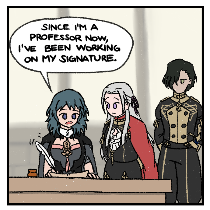 always be prepared to shoot your shot

#fe3h #blackeagles 