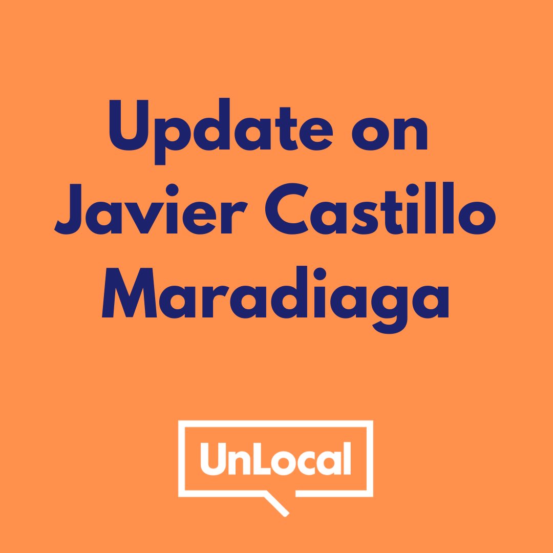 unlocal's tweet photo. After another sleepless night, Javier was told late last night he was taken off the flight list for 5am, but could be on again as soon as Monday. We call on everyone to keep the pressure on @ICEgov to grant the requests pending before them today. #HaltAllDeportations #FreeJavier https://t.co/TDyuAQt5kG
