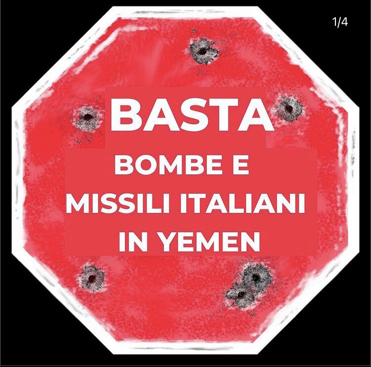 Decisione importante del governo italiano nel revocare l'export di bombe e missili per #ArabiaSaudita e #EmiratiArabiUniti che sarebbero state utilizzate nella guerra in #Yemen.