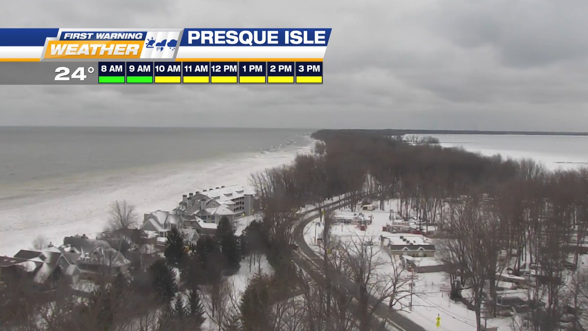 DavidWolter1's tweet photo. The ice dunes are starting to take over the beaches at Presque Isle. #pawx https://t.co/gRhgUGpuLS