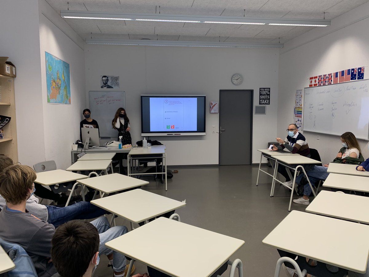 YouthForumCh's tweet photo. As YFS continues, students have been taking part in SDG related activities including a trivia game and escape room! #yfs2021 #sdgs https://t.co/s6MsOWTejU