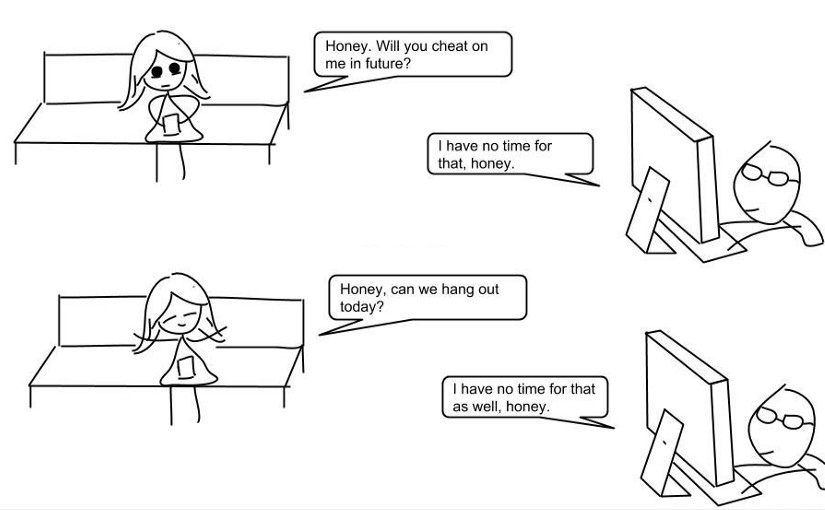 droidscript's tweet image. The dilemma of marrying a programmer...
Credit: pinterest.com/pin/4615486617…