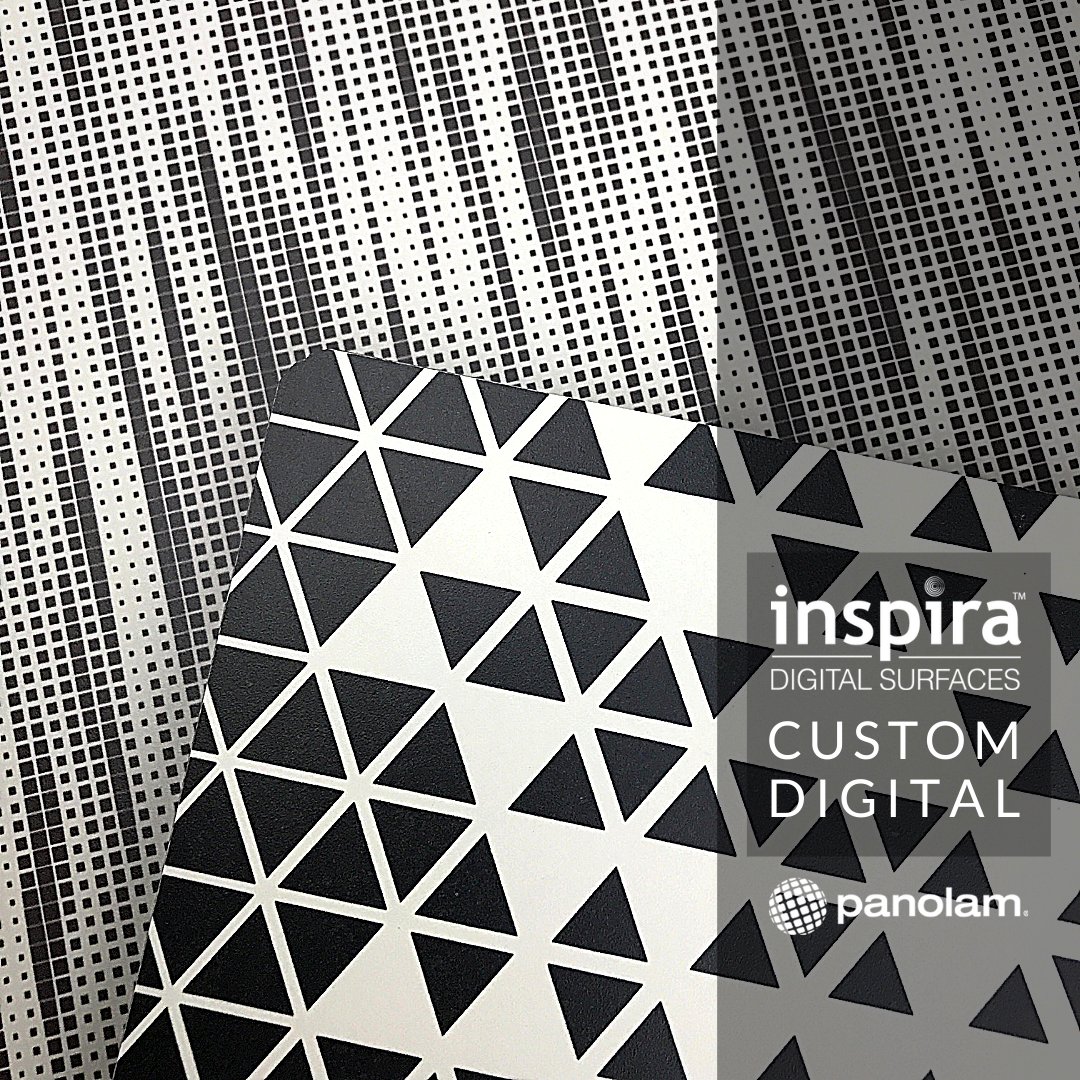 panolam's tweet photo. Panolam Surface Systems® offers both Custom Digital as well as our growing library of Inspira® digital patterns that can be used with our standard high pressure laminate as well as FRL Wall Panels, Phenolic Thicklam, Marker Board and other Specialty laminates. https://t.co/KkPYyWEhDD