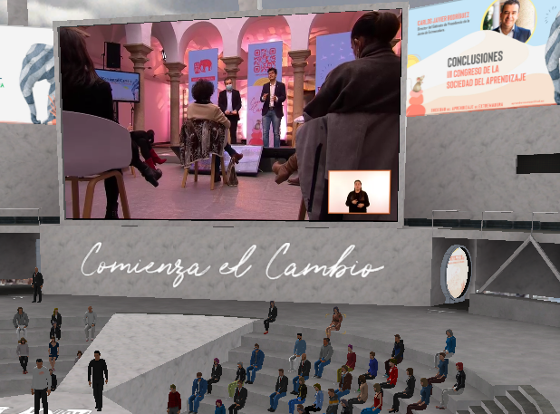 VirtwayE's tweet photo. #hybridevents kicking off 2021!
This week highlighting the importance of skills-based learning (and joy) in academics.
W/ the Learning Society @AprendizajeExt & an awesome group of speakers!
#ActivateYourJoy #ComienzaElCambio
Learn more at: https://t.co/sQRgay5fxl https://t.co/rT6wCuKux3