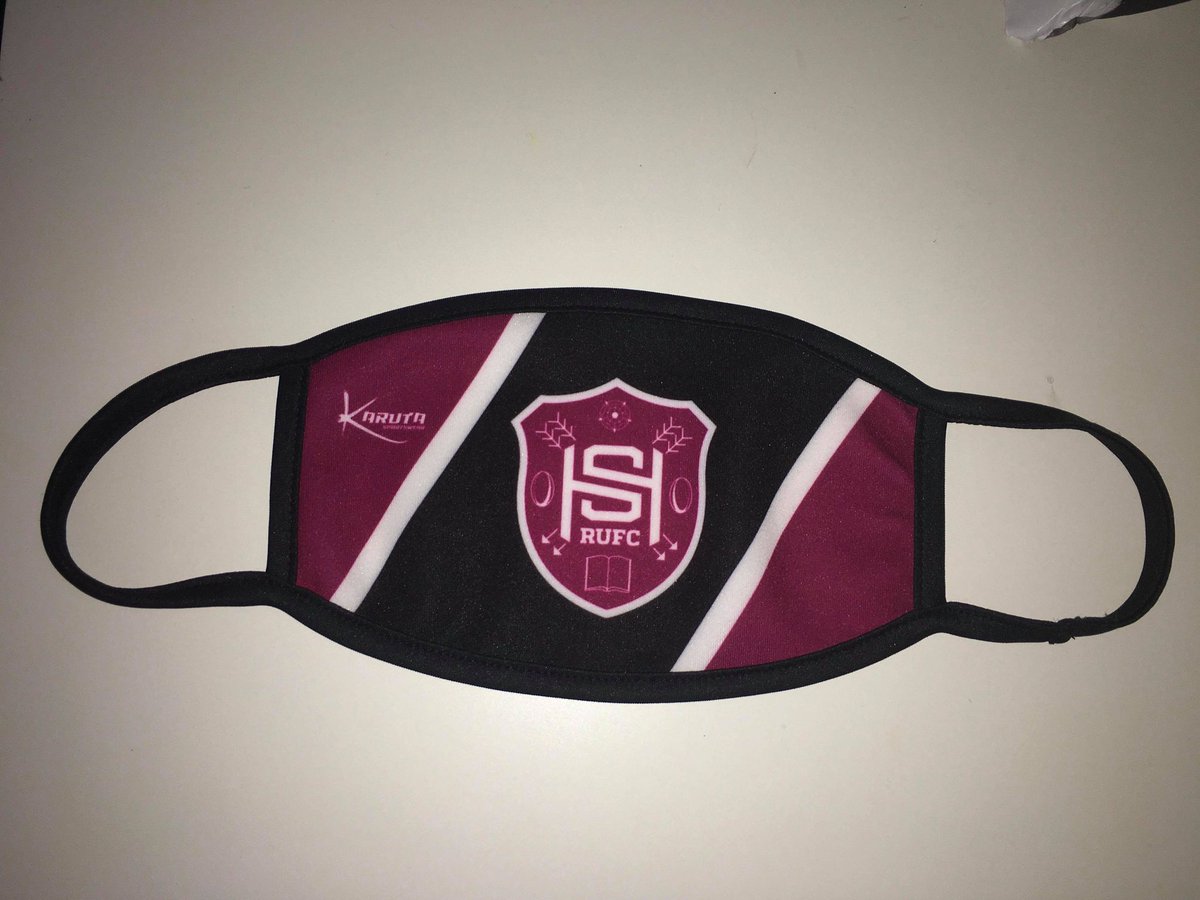 SHURugby1's tweet photo. Support SHU Rugby fundraising and help protect yourself and others.  Facemasks available to buy at: https://t.co/M0tSx5abjj https://t.co/gXnPCLklk2
