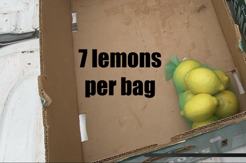 How many lemons and how do you see them? #buildingfactfluency #elemmathchat #iteachmath