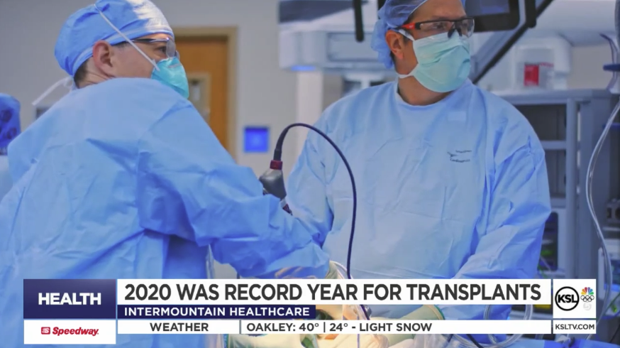 KSL5TV's tweet photo. Intermountain had a record-breaking year when it came to organ transplants #KSLTV https://t.co/8qE6xdQ5aB