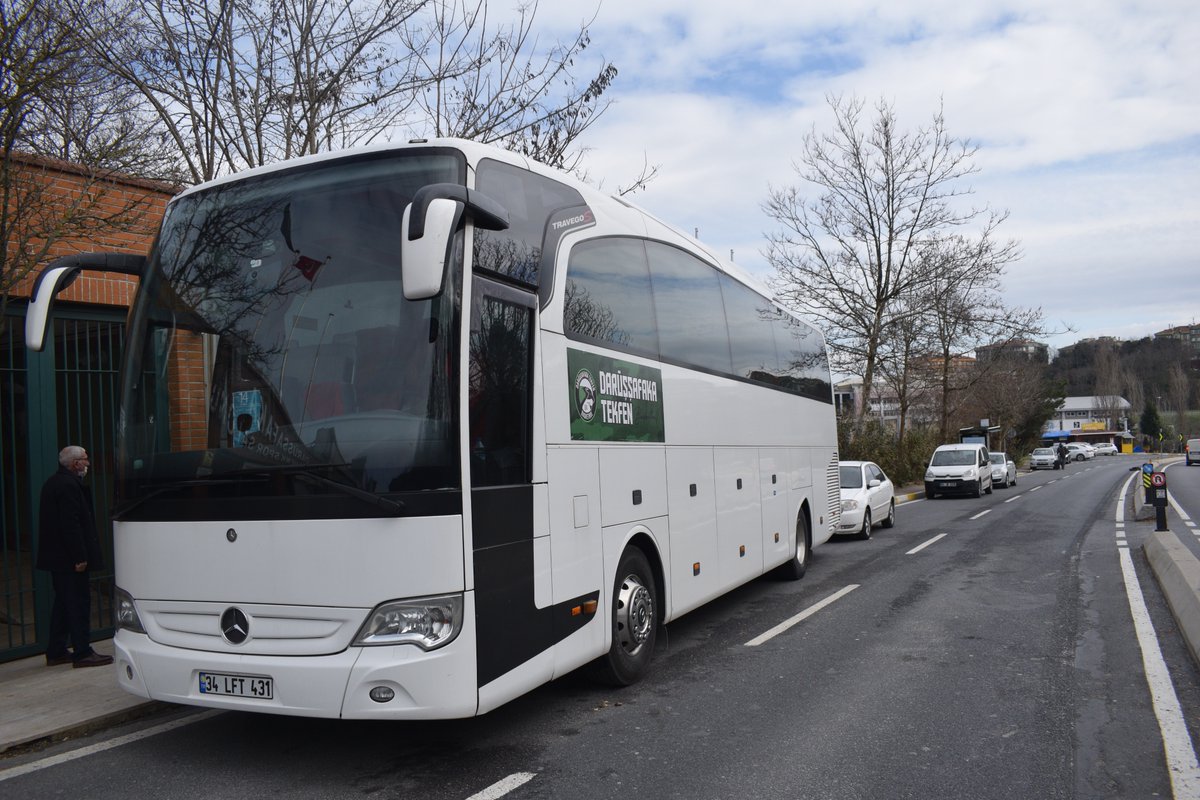 dackabasket's tweet photo. 🍱🚌 Hazırlıklarını bugün gerçekleştirdiği idman ile tamamlayan takımımız, seyehat sponsorumuz @systemtransport  konforu ile Afyon'a hareket etti!

#BirlikteGüçlüyüz https://t.co/PfLISVtRFm