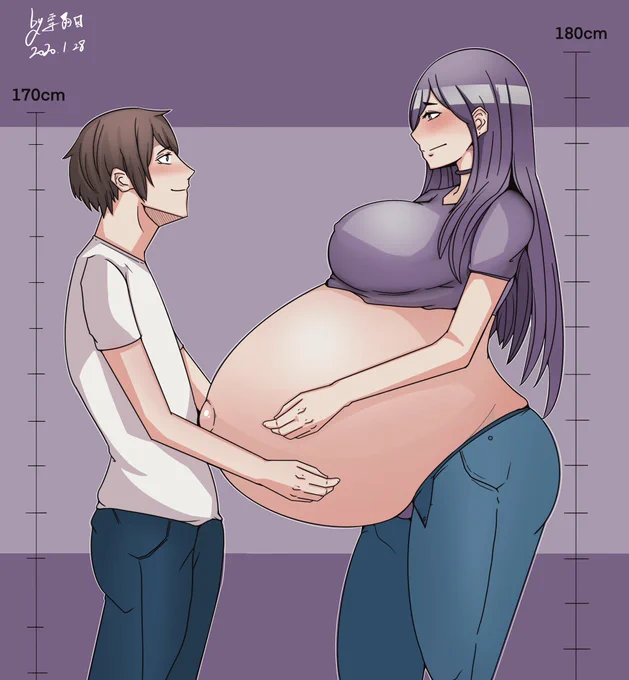 Thanks to  "Rub &amp; Feel Nasumi's belly"(Nasumi doesn't have any boy friends this is for commission.) 