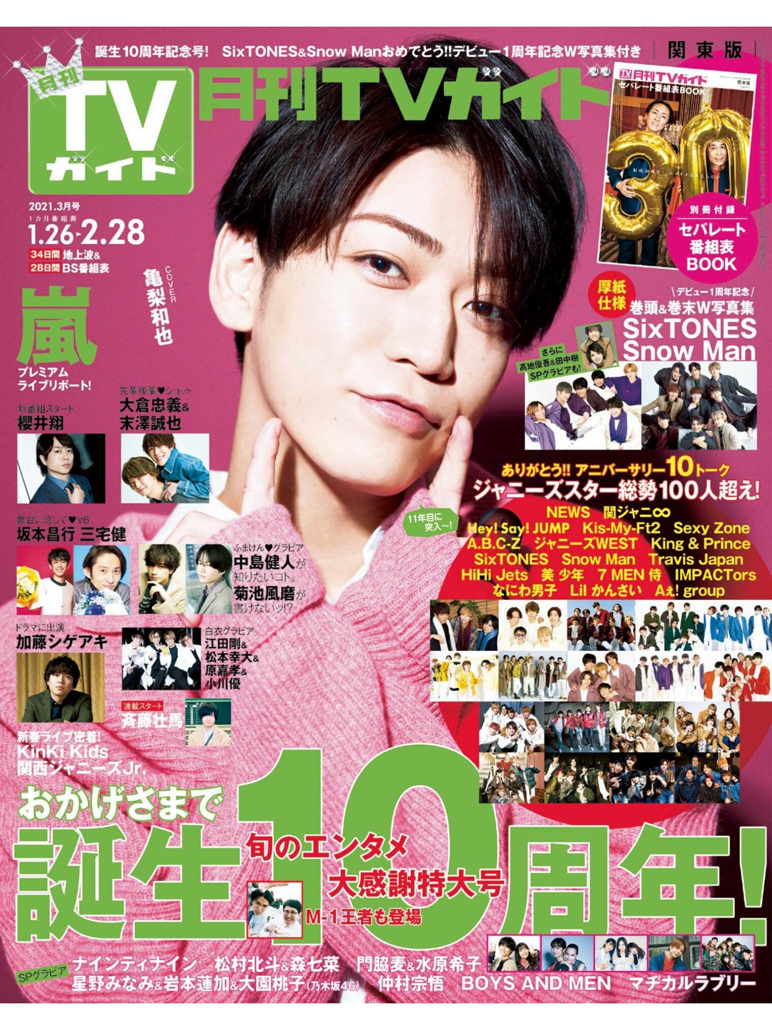 KingPrince 月刊TVガイド ザテレビジョン TVfan TVnavi アート