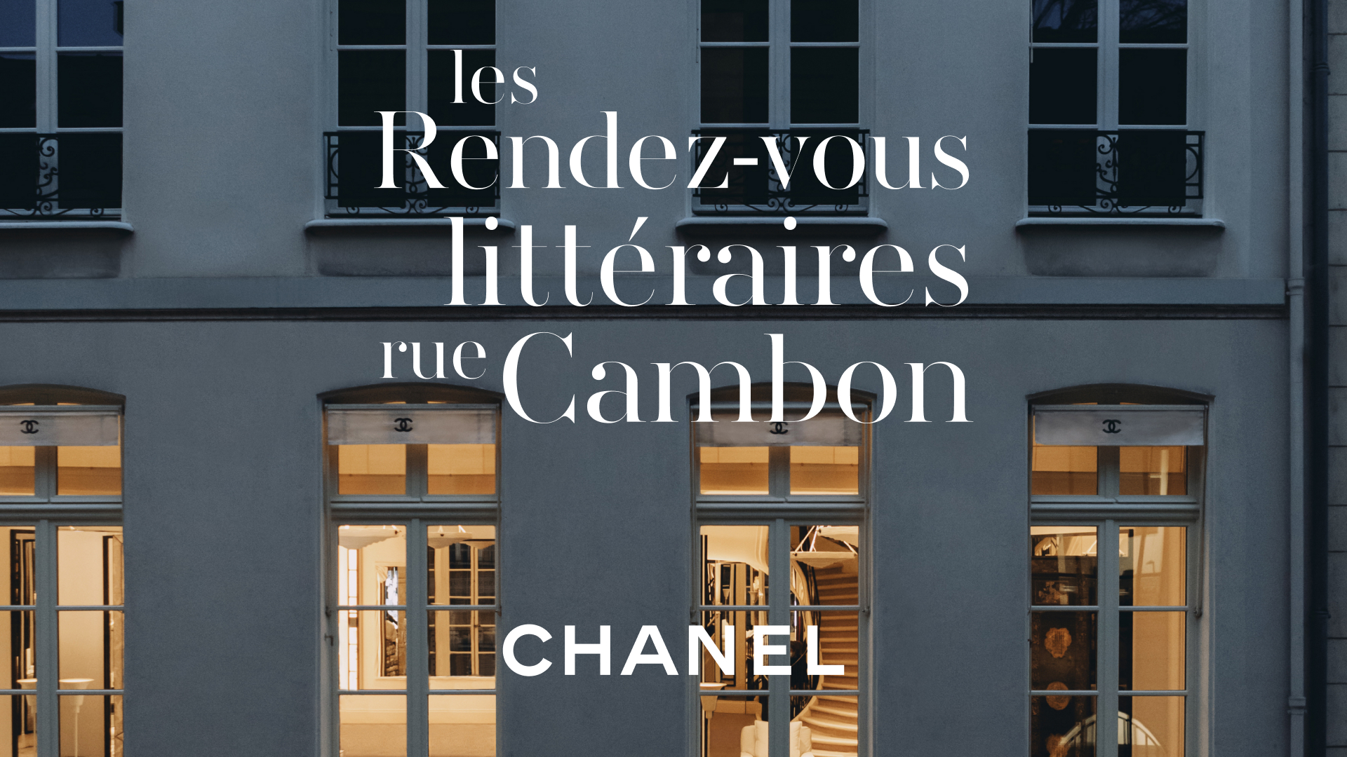 CHANEL on X: Through 'Les Rendez-vous littéraires rue Cambon' [Literary  Rendezvous at Rue Cambon], CHANEL welcomes female writers to share their  unique perspective on their own work or literary figures who have