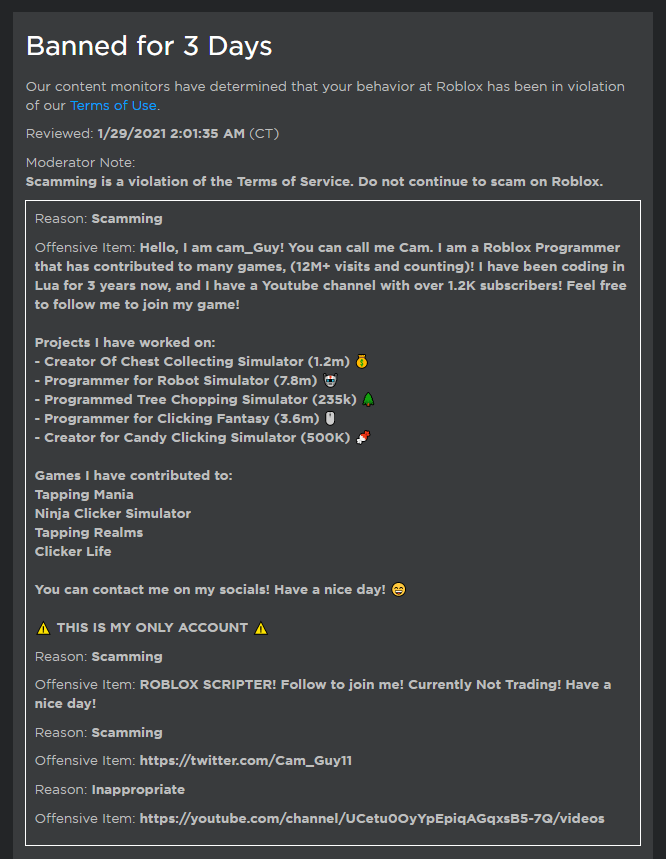 Banned перевод на русский. Забанили аккаунт в РОБЛОКС. Аккаунт ban в РОБЛОКС banned. Аккаунт заблокирован РОБЛОКС. Бан в РОБЛОКСЕ на 1 день.